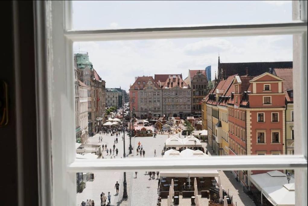 Duze Mieszkanie W Samym Rynku Wrocław Extérieur photo